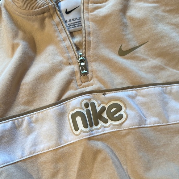 Nike Light Beige Athletic Set 3T - Picture 6 of 7